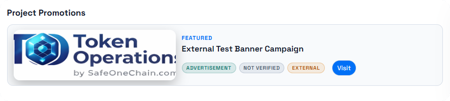 Advertisement example